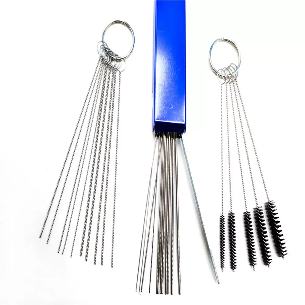 

Practical Dirt Jet Remove Easy Clean Motorcycle Reusable Engine Carburetor Cleaning Kit Not Rust Car Brushes Tool Professional