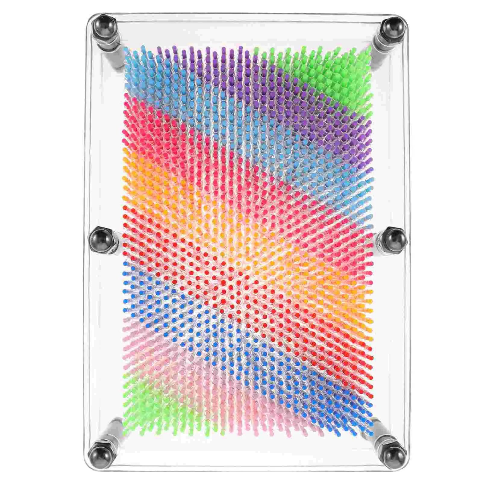 

Large Pin Board Toy Kids Gift Hand Needle Plastic Sensory Toys Desk Game Toddler