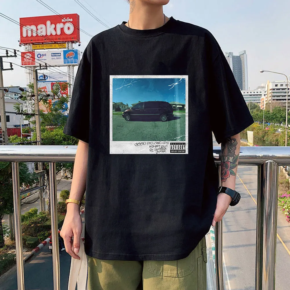 

Футболка мужская хлопковая с коротким рукавом и принтом, в стиле ретро