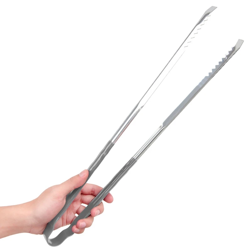 

Щипцы для барбекю из нержавеющей стали, многофункциональный пинцет, пикап для кухни, пищевые щипцы для буфета, аксессуары для барбекю, инстр...