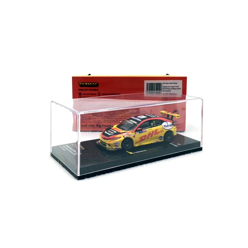 

Tarmac Works TW Macau Race No. 9 1:64 Honda Civic TYPE R WTCR 2018 Alloy Car Model