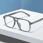 Прозрачная оправа для очков для компьютера для мужчин и женщин, квадратные, с блокировкой сисветильник, оптические аксессуары для защиты глаз
