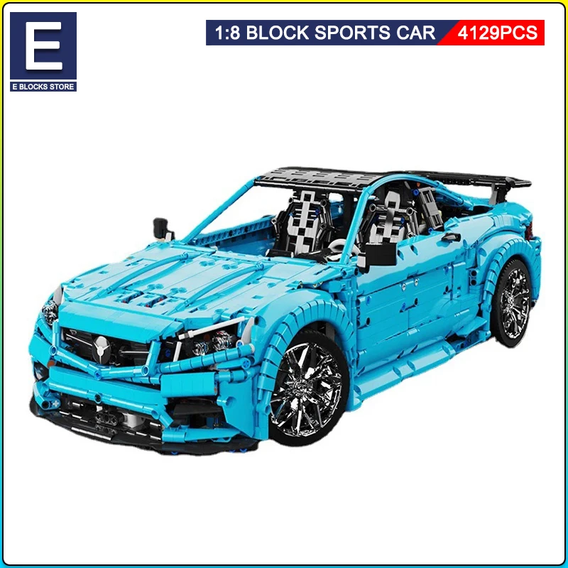 

MOC-60193 Technical Famous Supercar Building Block Bricks Model Assembly Static Sports Racing Vehicles Sets Kids Toys Boys Gifts
