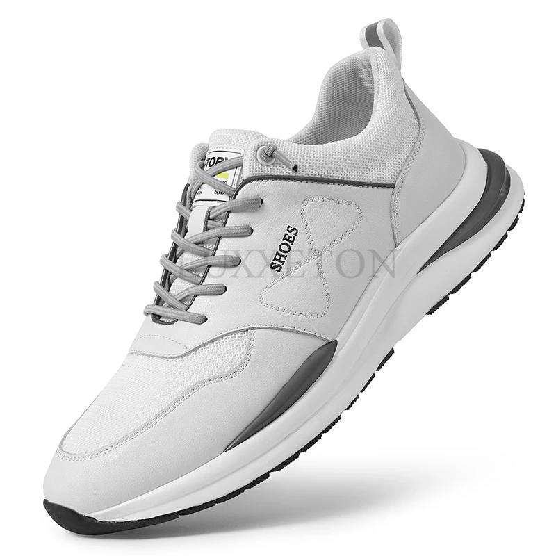 

Supplier Leather Men's Shoes Sports Shoes Trendy Casual Shoes Ltalian Light Casual Men's Sneakers Men's Running ShoesMale Sneake