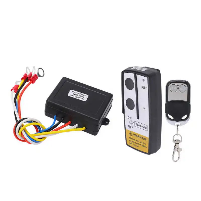 

RC Winch Control Kit 434MHZ Long Lifespan Durable Winch Receiver for Boat