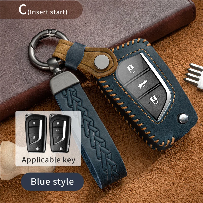 

Car Key Case Cover Fob For Toyota Highlander Rav4 Izoa Chr Levin Camry Corolla Reiz 2010 2011 2012 2013 2014 2015 2016 2017 2018