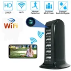 Новая сетевая мини-камера 1080P с Wi-Fi, настенная USB-камера с зарядным устройством, камера для домашнего наблюдения с дистанционным управлением