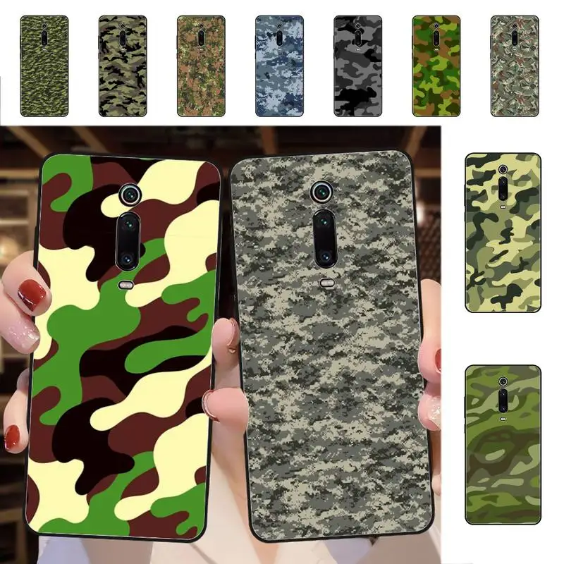 

Camouflage Camo Phone Case for Redmi 5 6 7 8 9 A 5plus K20 4X S2 GO 6 K30 pro