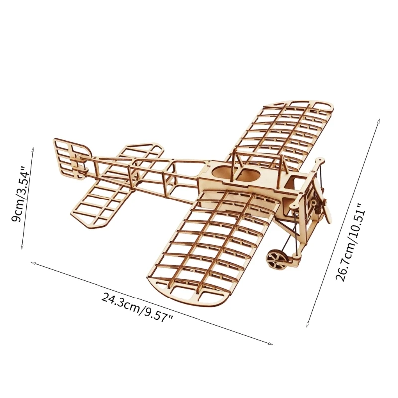 Игрушка для малышей поделки из дерева модель самолета игрушка-головоломка