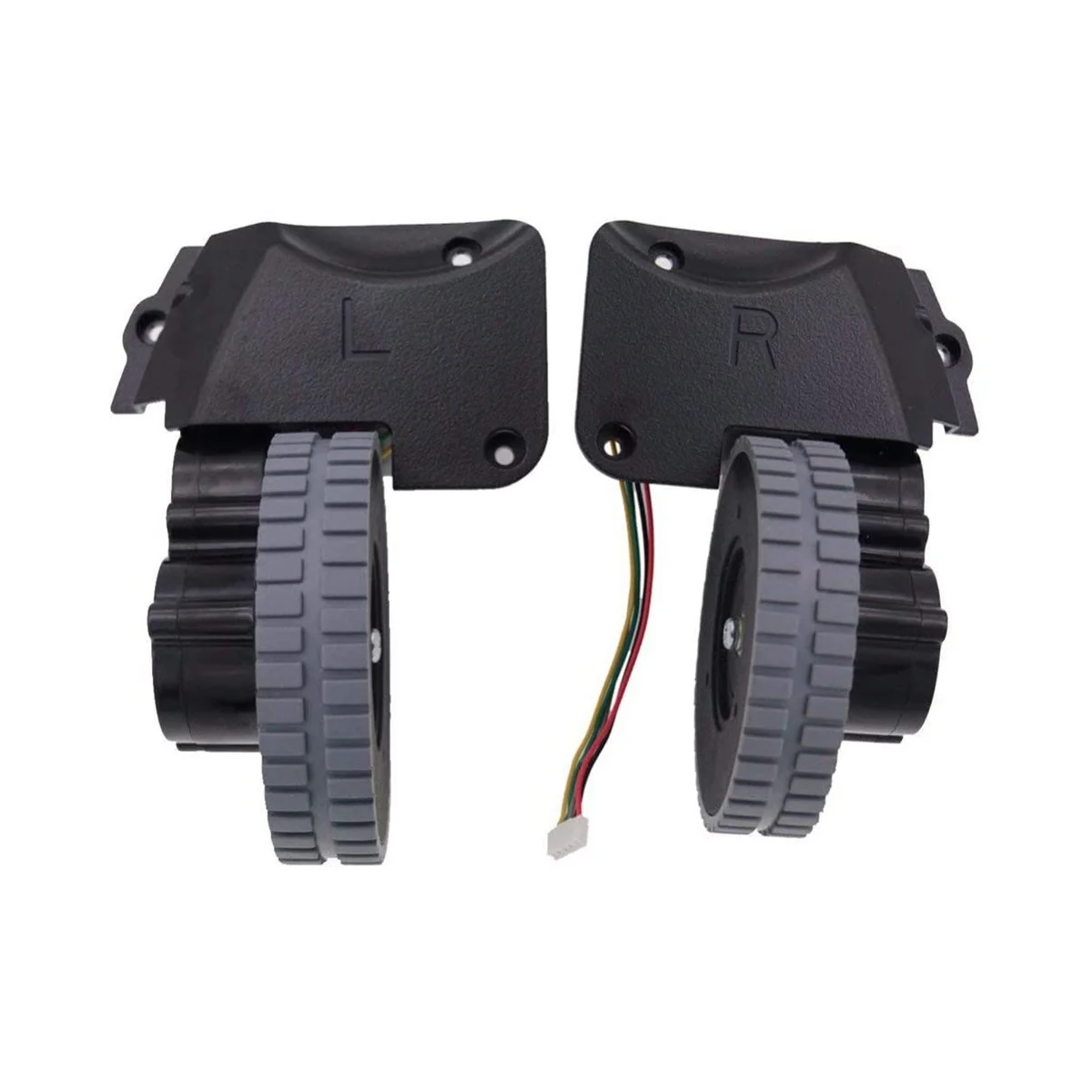 

Left+Right Wheel for A4 A4S A6 A8 X620 X623 X660 X661 Robot Vacuum Cleaner Parts Wheels Assembly