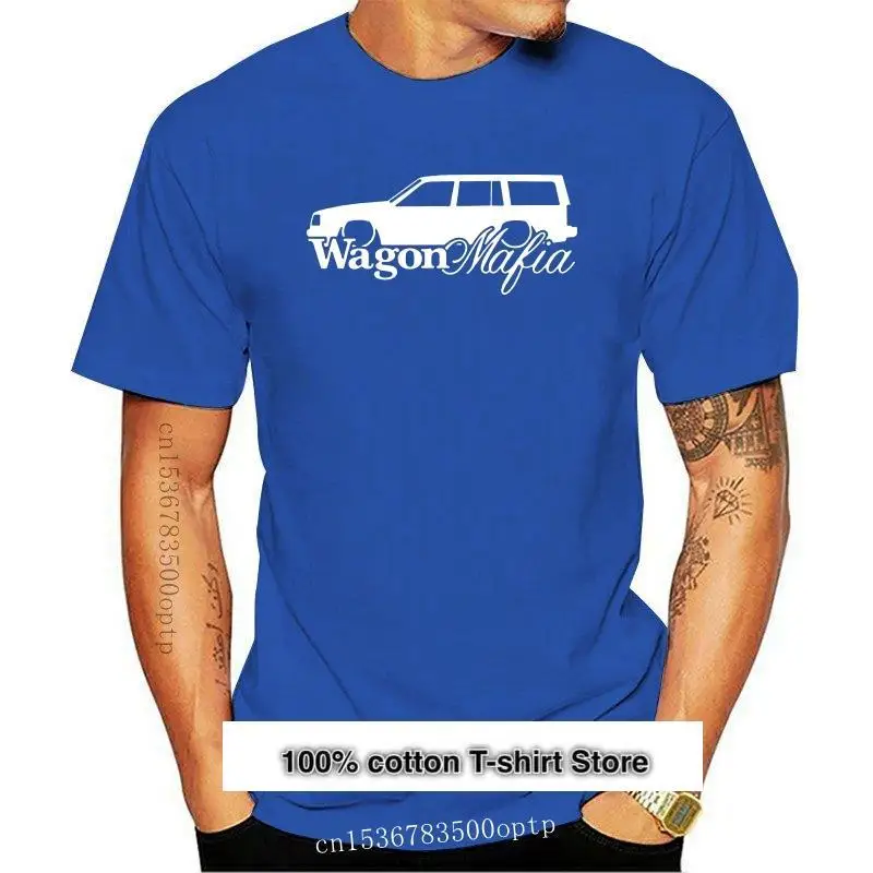 

Camiseta con estampado de WAGON MAFIA para hombre, camisa Unisex, rebajada, 940