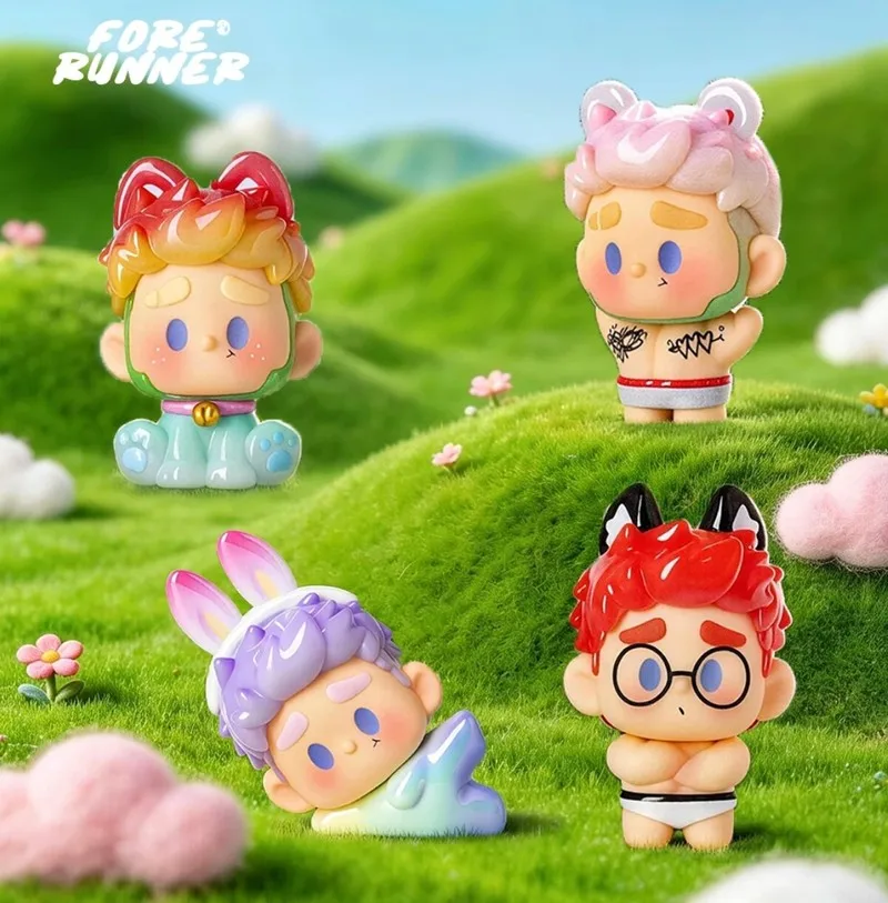 Фото Коллекционная фигурка Forerunner Fitness Series Blind Box: полный набор стильных фигурок для декора дома и рабочего стола №5