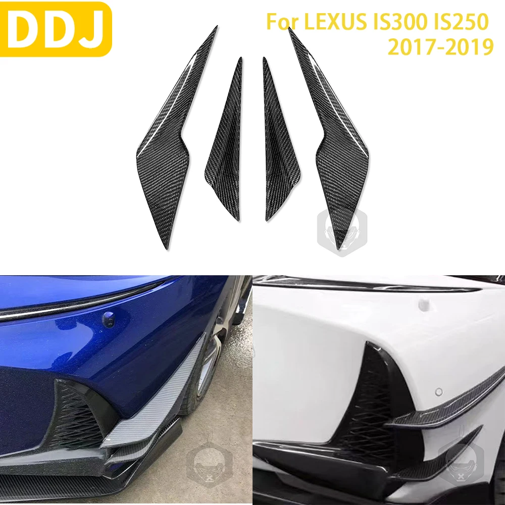 

Автомобильный передний бампер из углеродного волокна для LEXUS IS300 IS250 2017 2018 2019