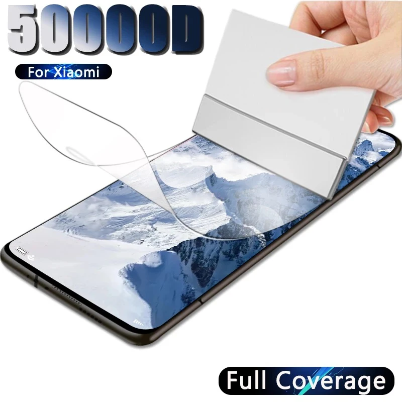

Hydrogel Film For Xiaomi Mi 12 11 13 12S Ultra 12T Pro Lite 12X Screen Protector For Redmi Note 12 11 11S 10 9 8 Pro Film