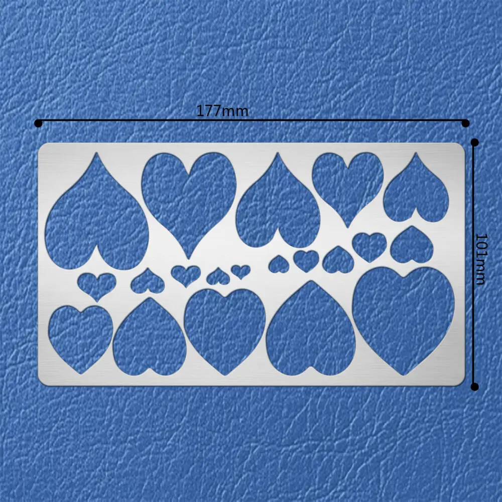 

1pc Steel Cutting Dies Stencils for DIY Scrapbooking/Photo Album Decorative Embossing DIY Paper Card Heart Pattern