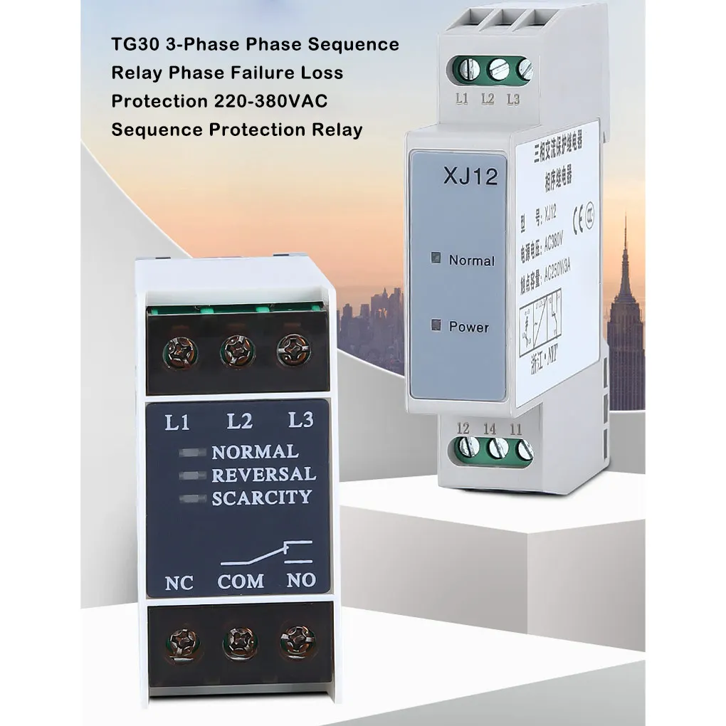 

Monitoring Circuit Protection Flame Retardant with LED Indicator for Motor Protection Power System