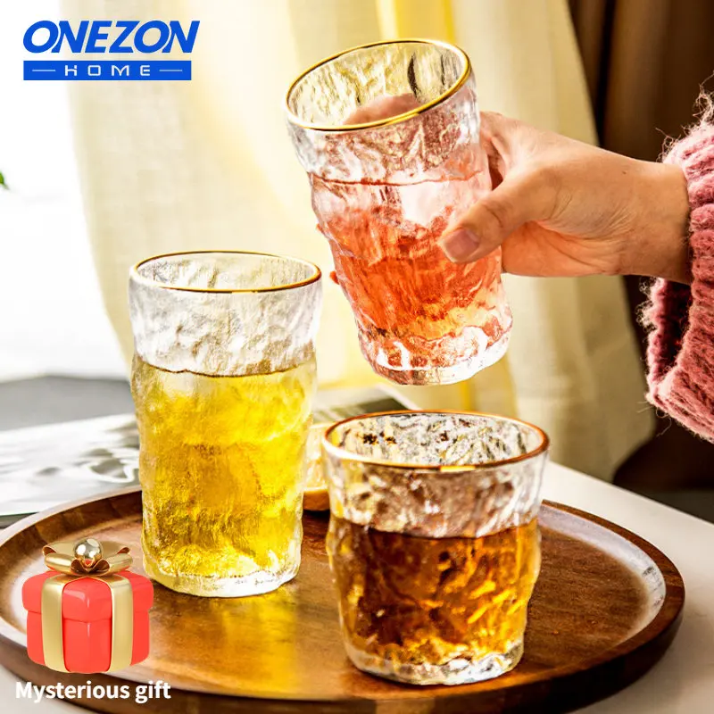 

Whiskey Glass Water Cup 300/350ml Coffee mug Bar KTV Wine Set Home Party Tumbler Vodka Drinking Set Household Milk Cup Ins Style