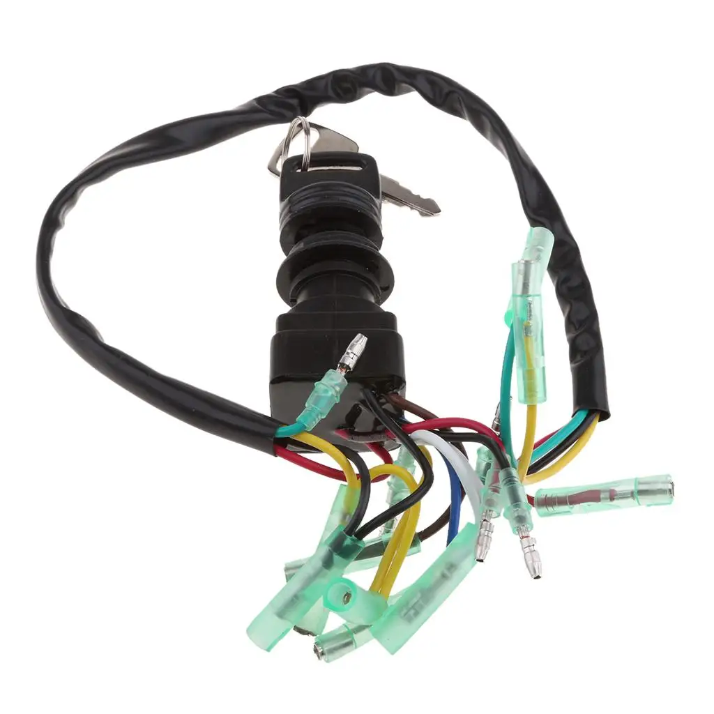 

703-8253-00 Ignition Switch Key for Outboard Push to Choke 10P