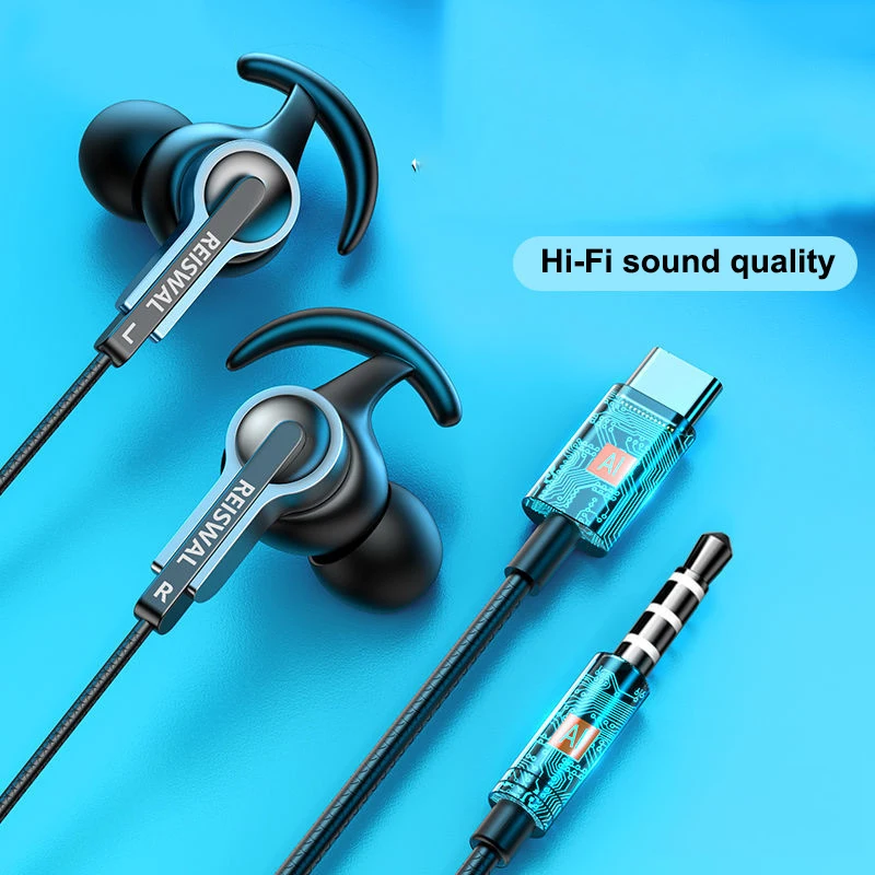 

Earphone Bass Phone Eat Chicken Game Sports Wired Earphone