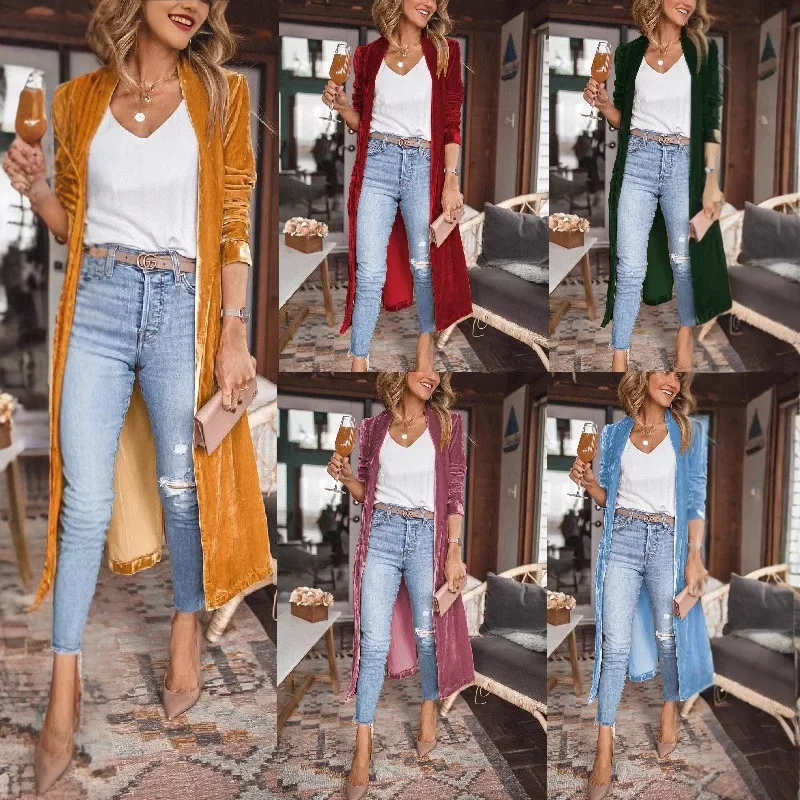 Модная женская куртка свободного кроя осень-зима 2023 уличный стиль европейская и