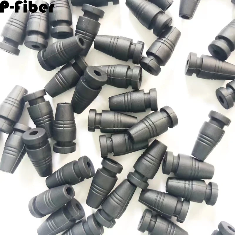 100pcs 2.7mm protective wire sleeve silicone dust-proof protective coil power 15x7x2.7mm free shipping