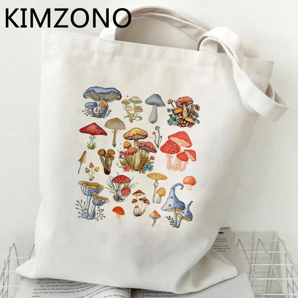 Сумка для покупок Goblincore хлопчатобумажная сумка женская шоппер сумки