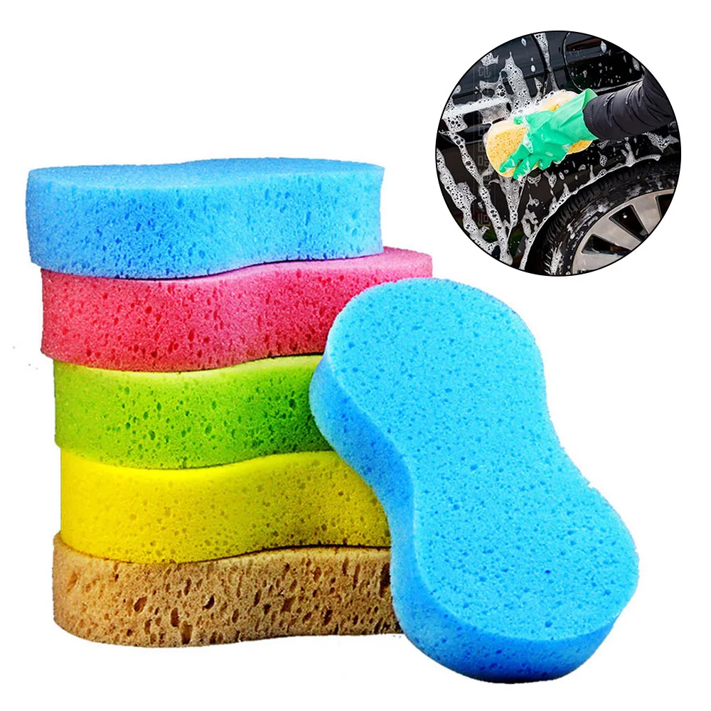 

Universal Portable Car Washing Sponge Auto Paint Care 22cm Length Multipurpose Cleaning Tools Vacuum Compressed Water Absorption