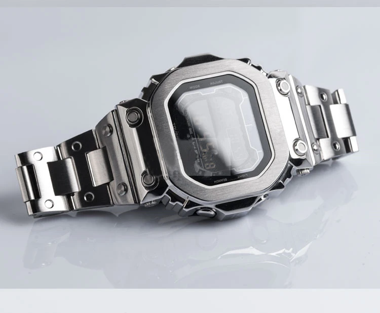 GX56 316 Stainless Steel Watchbands and Bezel For GX56BB GXW-56 Metal Strap Bezel Pro Style Case Frame With Tools