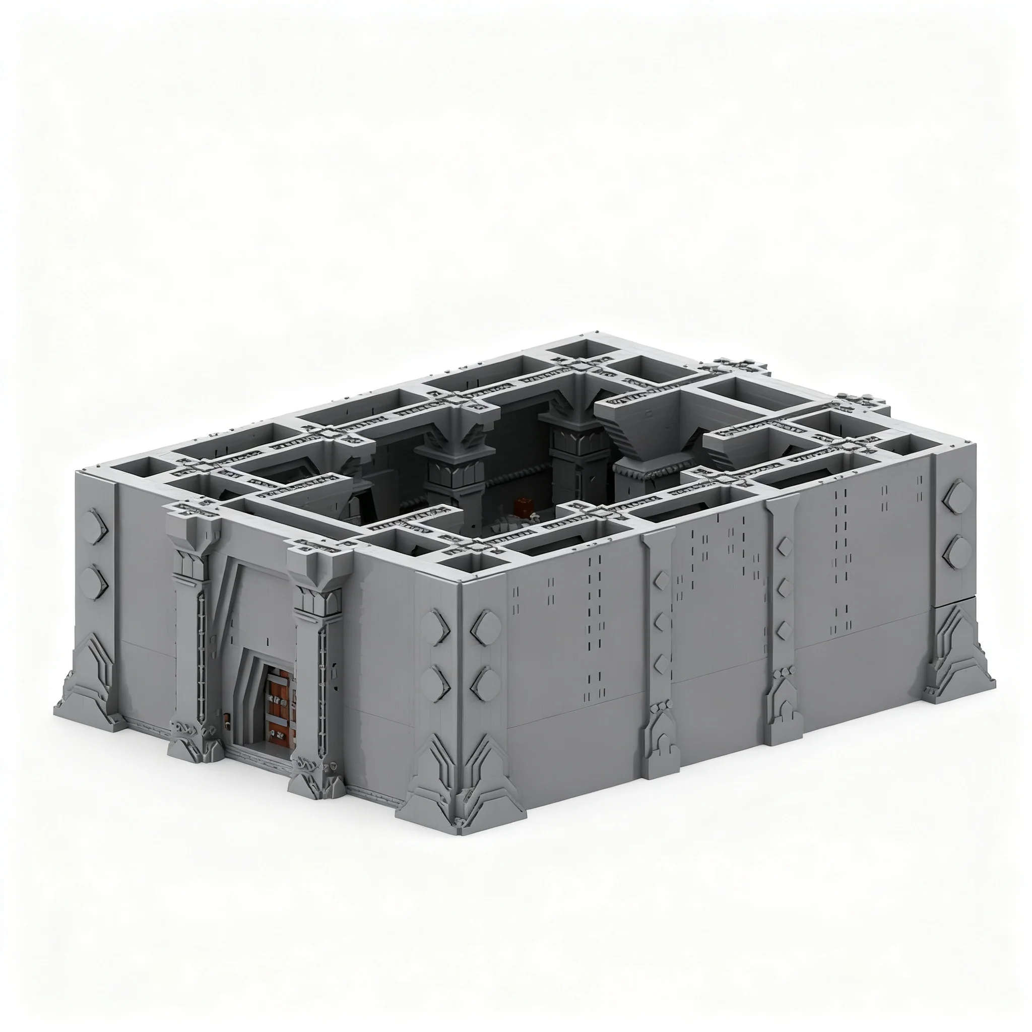 2568 деталей MOC UCS Мория, гробница Балина, часть сцены из «Хоббита» и «Властелина колец», модель-конструктор, игрушка, строительные блоки, рождественские подарки, DIY-набор из кирпичиков (art.: 3920dc6a3bc18) - 3920dc6a3bc18