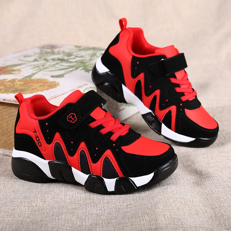 Fashion Kids Boy Girl Sneakers Casual Children Shoes Non-slip Velcrok Kids Shoes School Shoes Running Shoes Kids Footwear