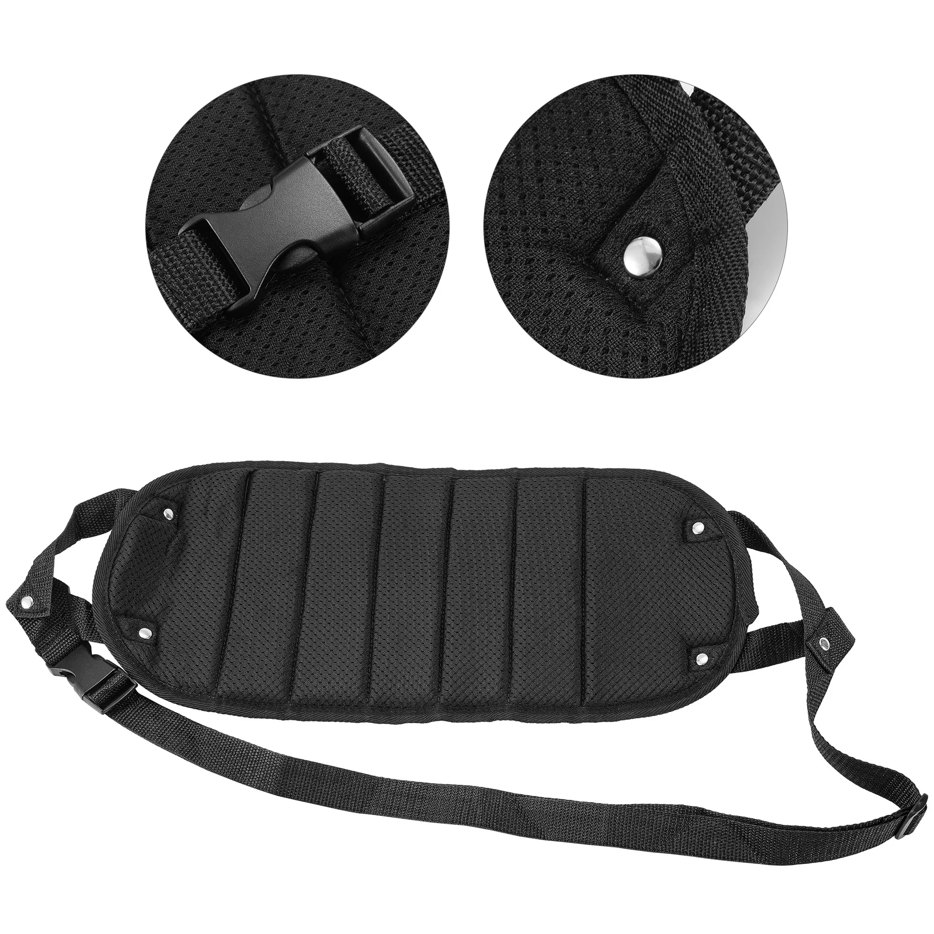 

Airplane Footrest Hammock Memory Foam Foot Resting Adjustable Straps Hammock Hanger Office Airplane Travel Accessories