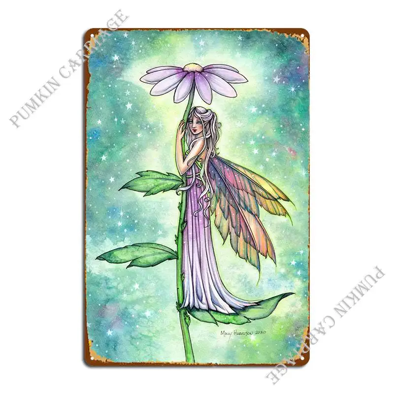 

Starry Garden Fairy Art Metal Plaque Plates Designs Cinema Personalized Decoration Tin Sign Poster