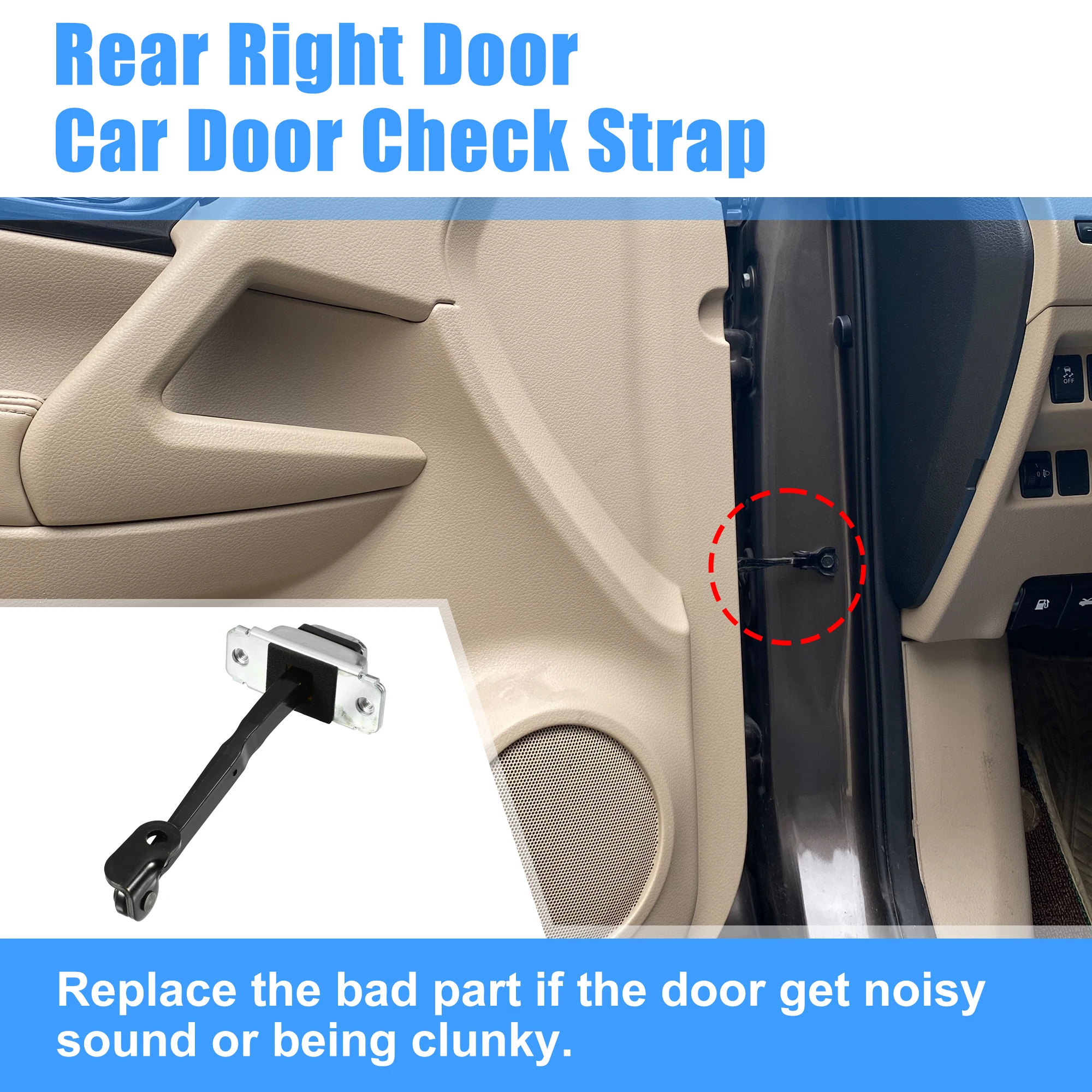 X Autohaux передний задний левый правый дверной шарнир Поворотный ремень подходящий