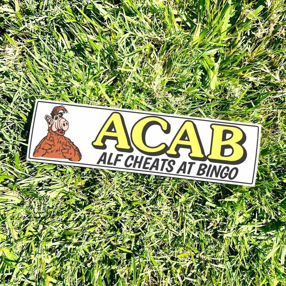 Наклейка на бампер ACAB-наклейки в винтажном стиле