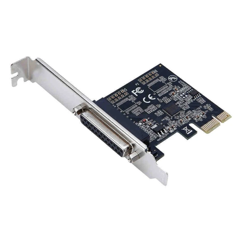 Параллельный порт DB25 25-контактный PCIE Riser Card LPT Принтер для PCI-E преобразователя