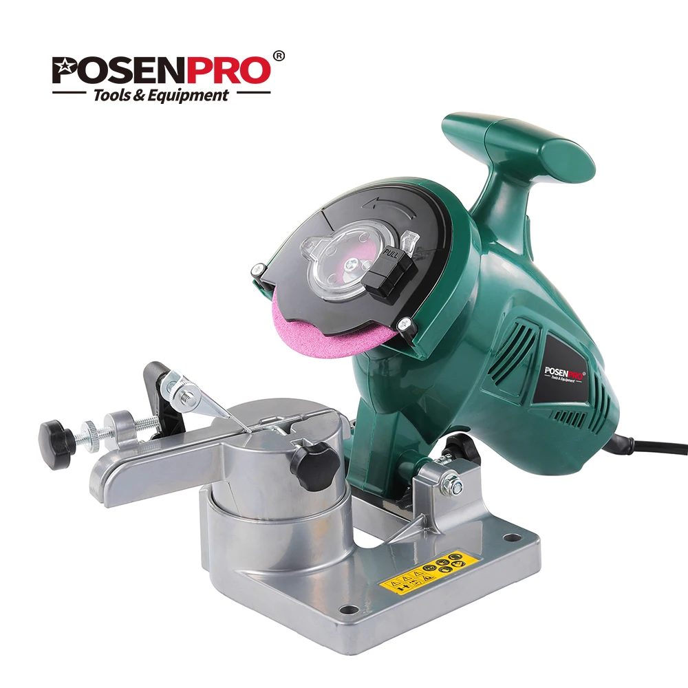 POSENPRO 250 Вт точилка для цепной пилы 100 мм 4 дюйма электрическая точилка для заточки цепей для садовых инструментов