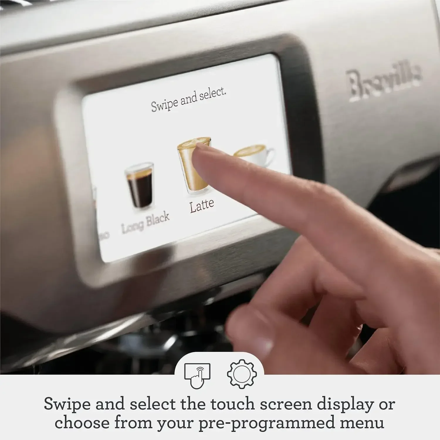 Эспрессо-машина Breville Barista Touch BES880BSS