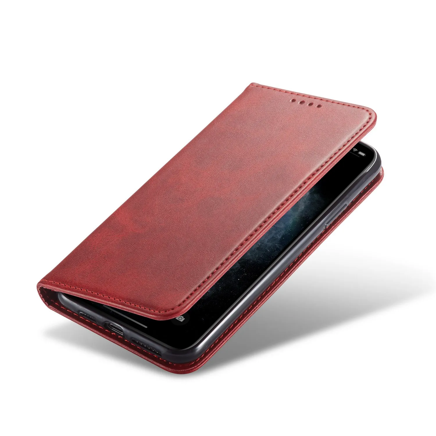 

Чехол-книжка из ПУ кожи с магнитной застежкой для iPhone 11 Pro XR X XS Max 13 Pro Max 12 Mini 8 7 6 6S