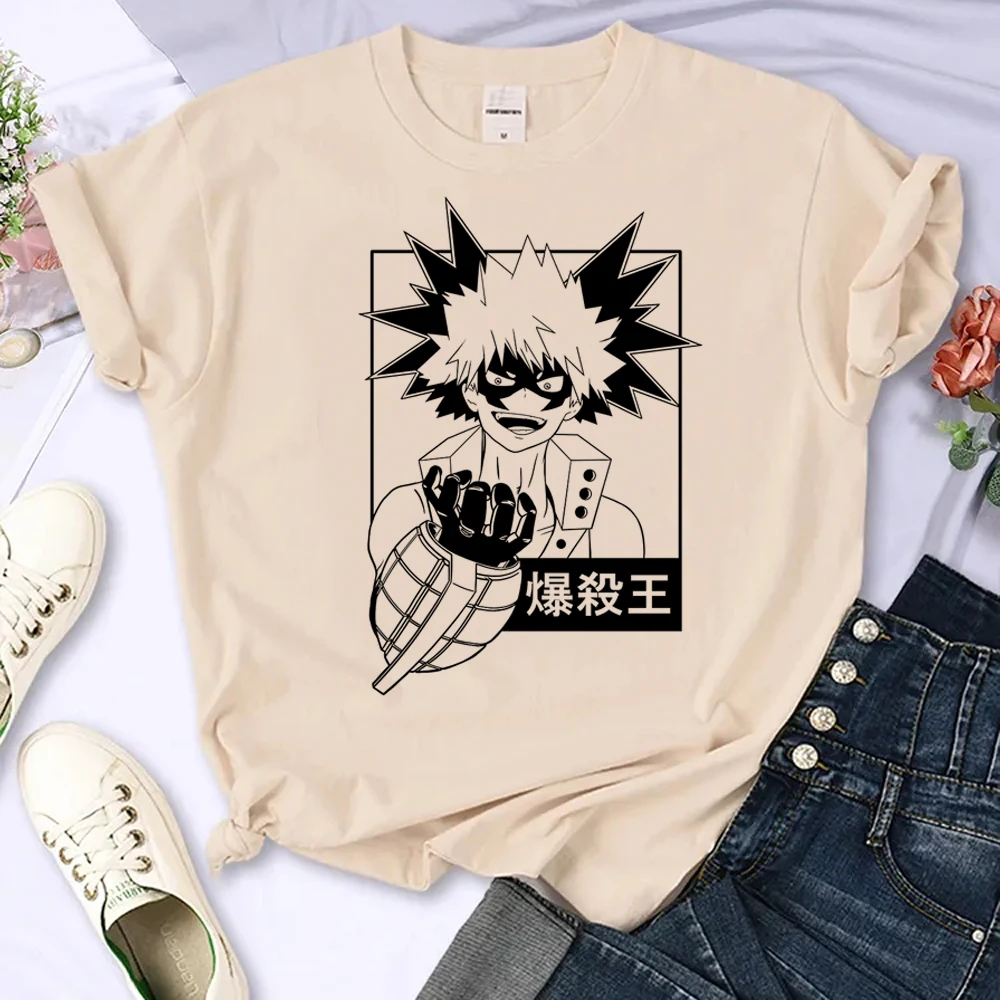 

My Hero Academia Tee women designer Tee girl Japanese graphic streetwear clothing