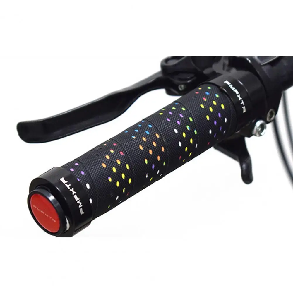 

1 Pair Bicycle Handlebar Cover Spot Printing Handlebar Cover Durable Bicycle Handlebar Cover