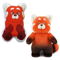 new 45cm cartoon turnings red panda plush doll mei turning panda kawaii cute anime stuffed doll birthday gift for kids