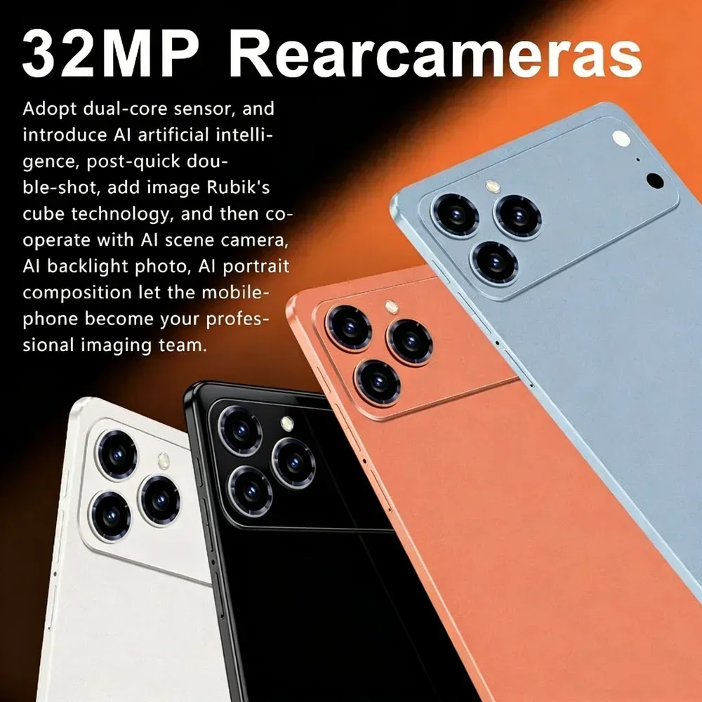 Фото Новейший планшет iPad 17Pro Max на Android 16, 22 ГБ + 2 ТБ, 20000 мАч, Snapdragon 8 Gen 3, 5G, Dual SIM, Wi-Fi, HD, MI Tab, оригинальный планшетный ПК №5
