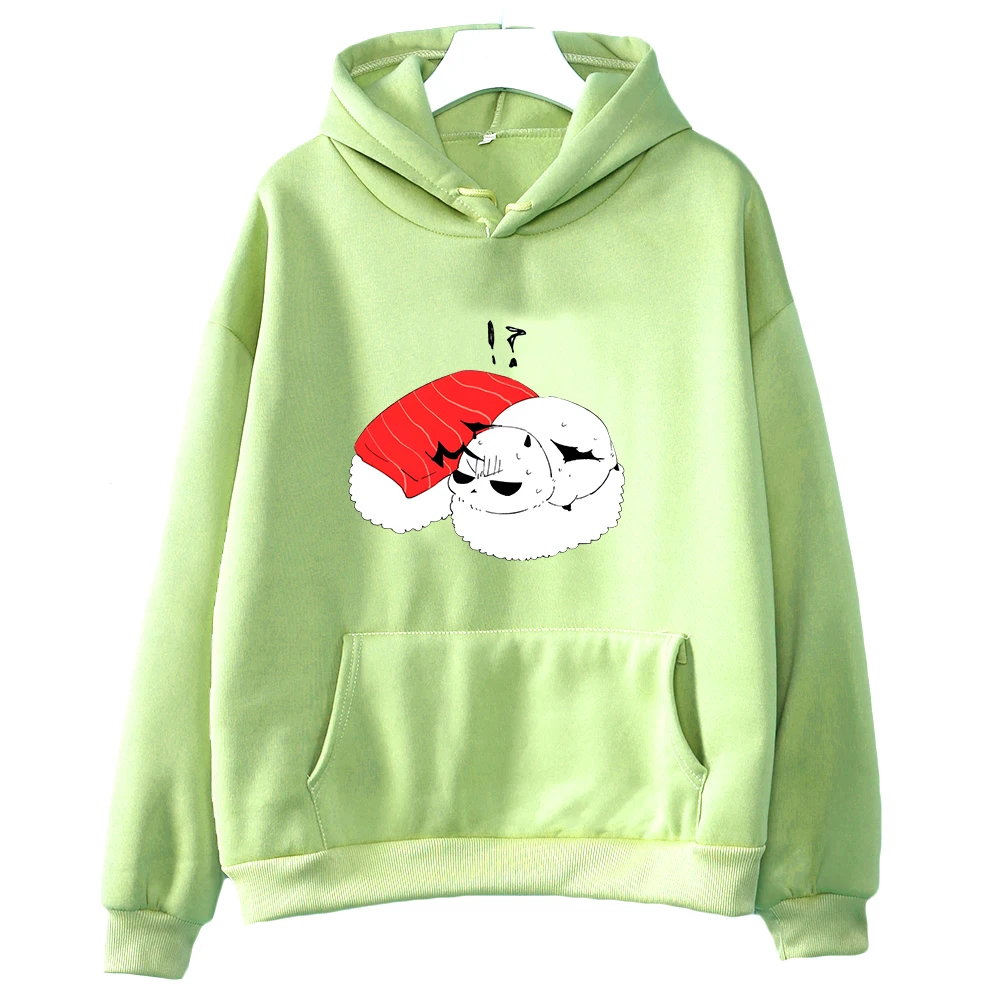 

Welcome To Demon School Hoodies Anime Cartoon Eggie Sensei Print Sweatshirt Women Clothes Long Sleeve Kawaii Girls Hoodie Winter