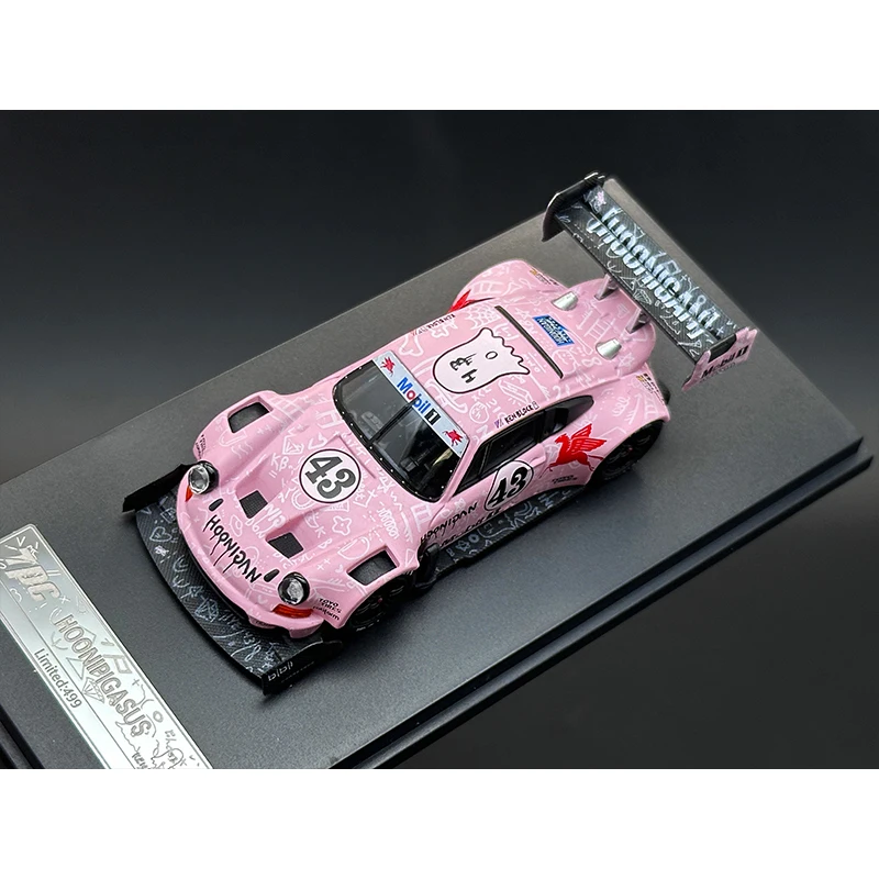 TPC в наличии 1:64 Hoonipigasus матовая розовая свинка SVRSR литые модели автомобилей