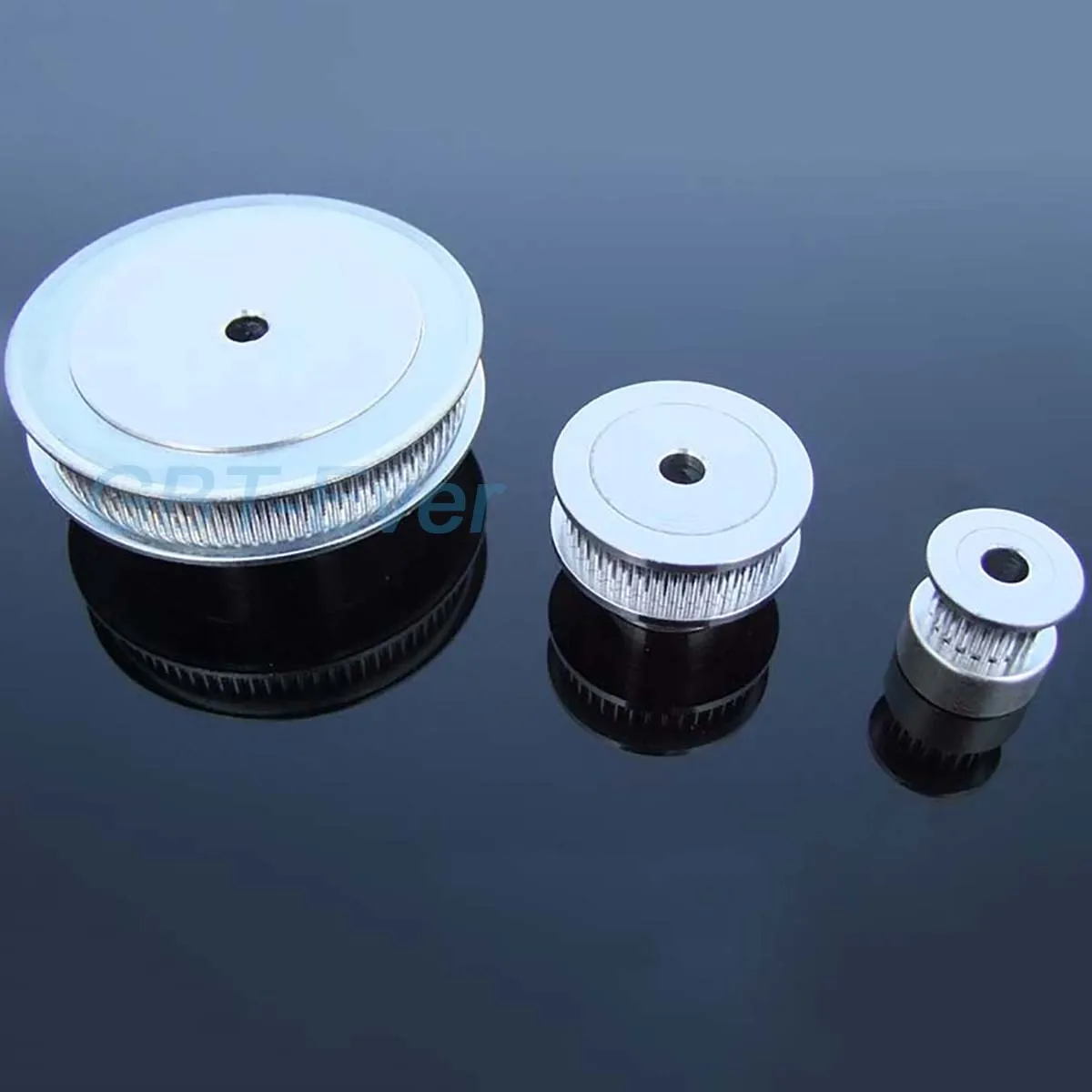 

1Pcs 50/60 Teeth 2GT Timing Pulley Bore 5/6/6.35/8/10/12/14mm Synchronous Wheel Aluminium Idler Pulley for 6mm Timing Belt