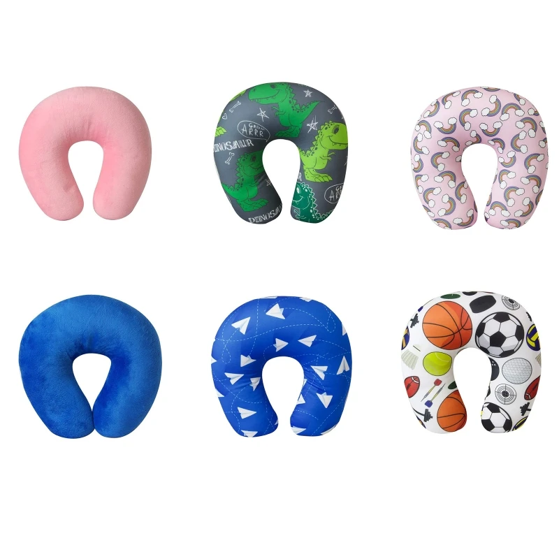 

Baby Neck Head Support Soft Children Travel Pillow Cushion U-Shaped Neck Protection Pillow Office Sleep Cushion