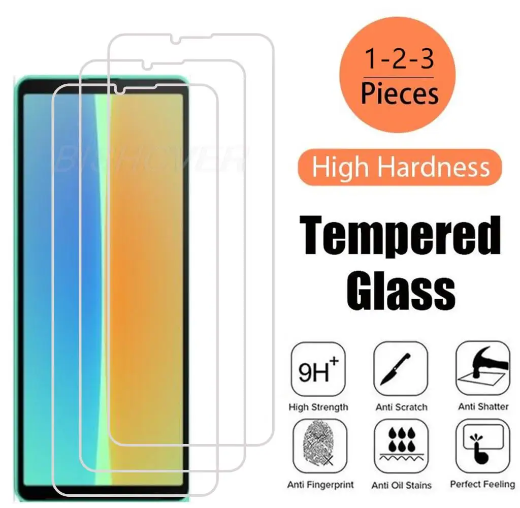 

Для Sony Xperia 10 III Lite 6,0 "HD закаленное стекло, защитная пленка для Sony Xperia10 IV 10III, защитная пленка для экрана