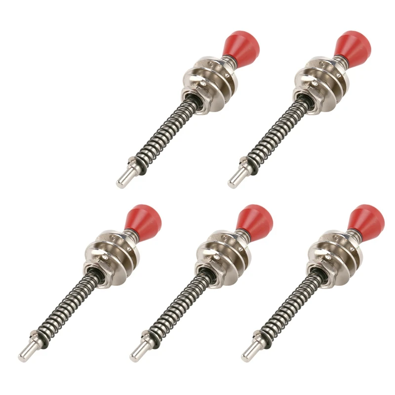 

5X Loaded Spring Rod,Ball Shooter For Pinball Machine Parts,Game Machine Accessory For Football Babies Other Pinballs