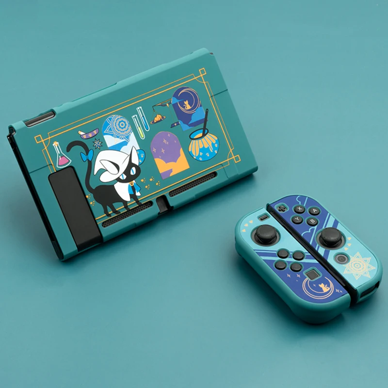 Корпус переключателя с кроликом и котом для консоли Nintendo Switch NS
