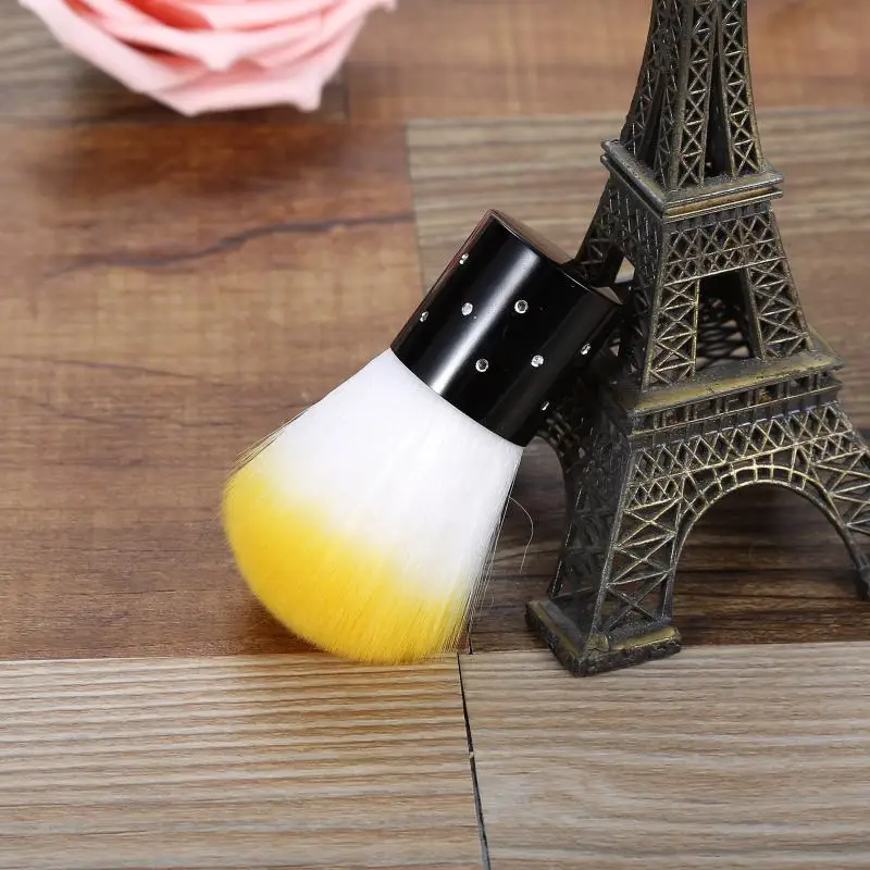 

ELECOOL Soft Nail Art Powder Dust Flocking Remover Brush Cosmetic Makeup Brush Tool Manicure Pedicure Care
